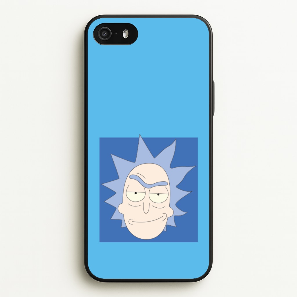 Smirk - Rick And Morty - Rick And Morty Phone Case for iPhone 5 / 5s / SE 2016