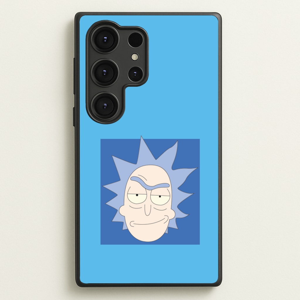 Smirk - Rick And Morty - Rick And Morty Phone Case for Galaxy S25 Ultra