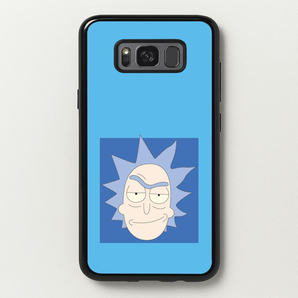 Smirk - Rick And Morty - Rick And Morty Phone Case for Galaxy S8