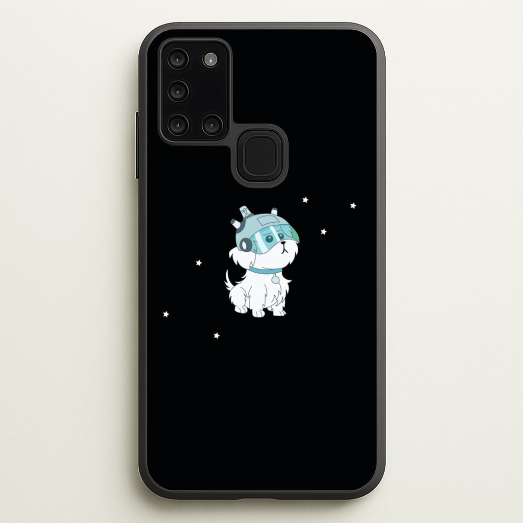 Space Dog - RAM - Rick And Morty Phone Case for Galaxy A21s