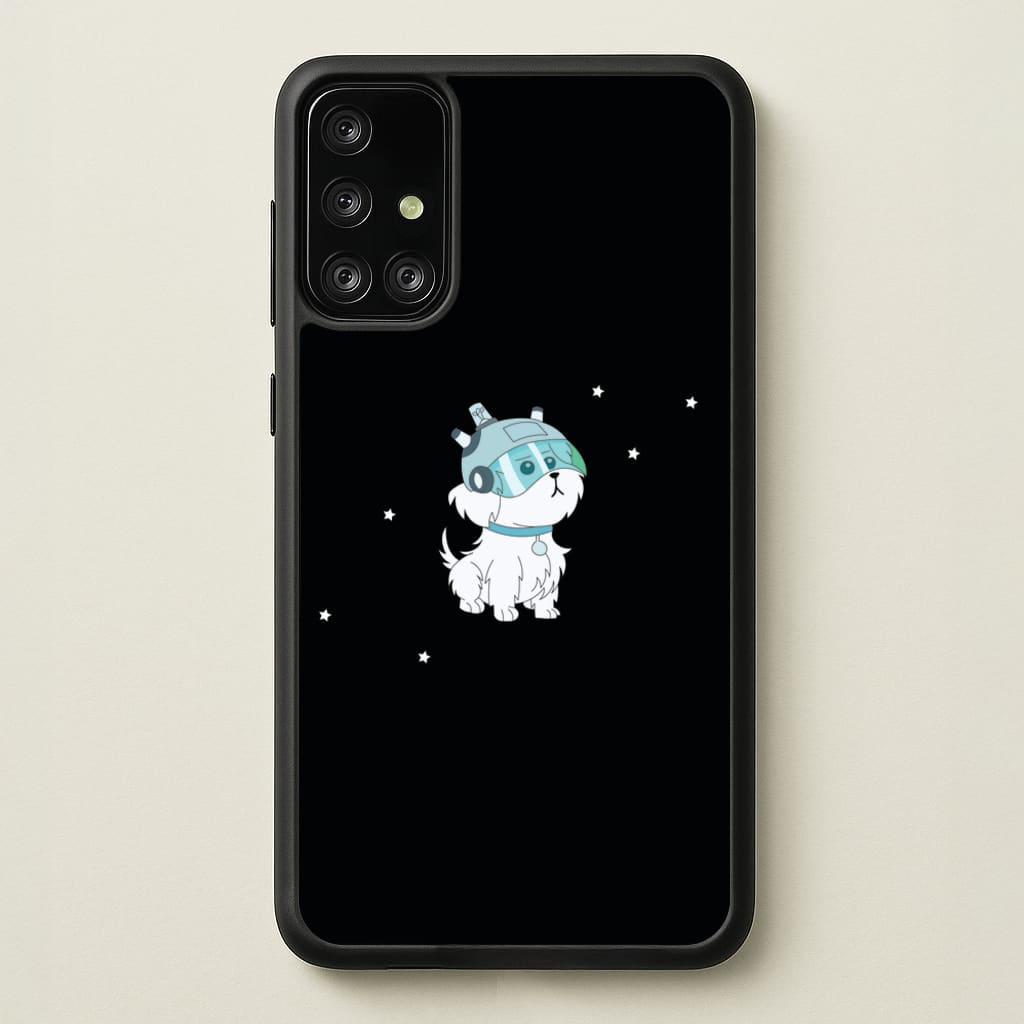 Space Dog - RAM - Rick And Morty Phone Case for Galaxy A71