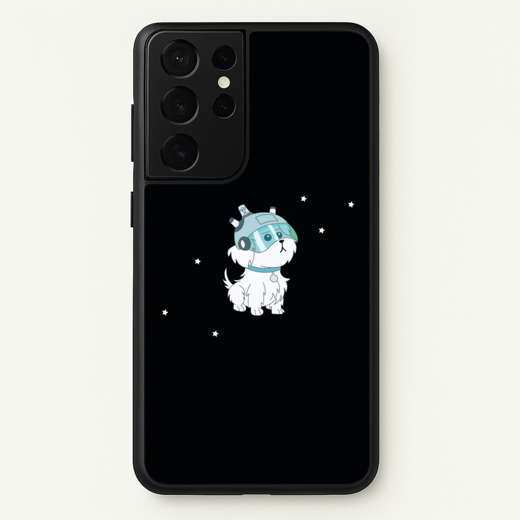 Space Dog - RAM - Rick And Morty Phone Case for Galaxy S21 Ultra
