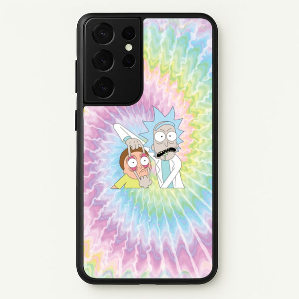 Psychedelic - RAM - Rick And Morty Phone Case for Galaxy S21 Ultra