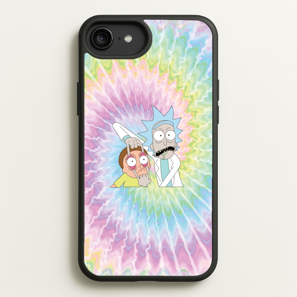 Psychedelic - RAM - Rick And Morty Phone Case for iPhone 6 Plus / 7 Plus / 8 Plus