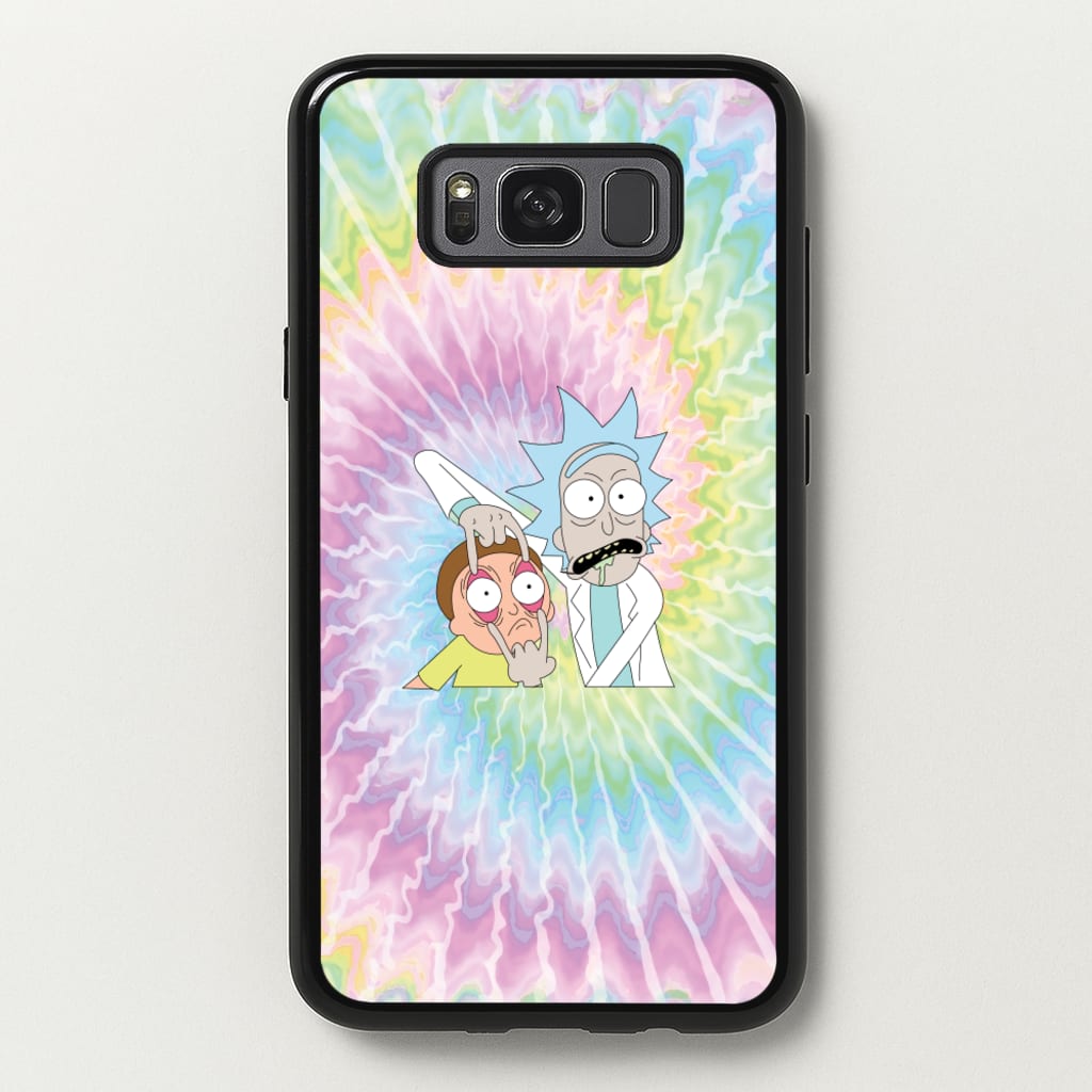Psychedelic - RAM - Rick And Morty Phone Case for Galaxy S8