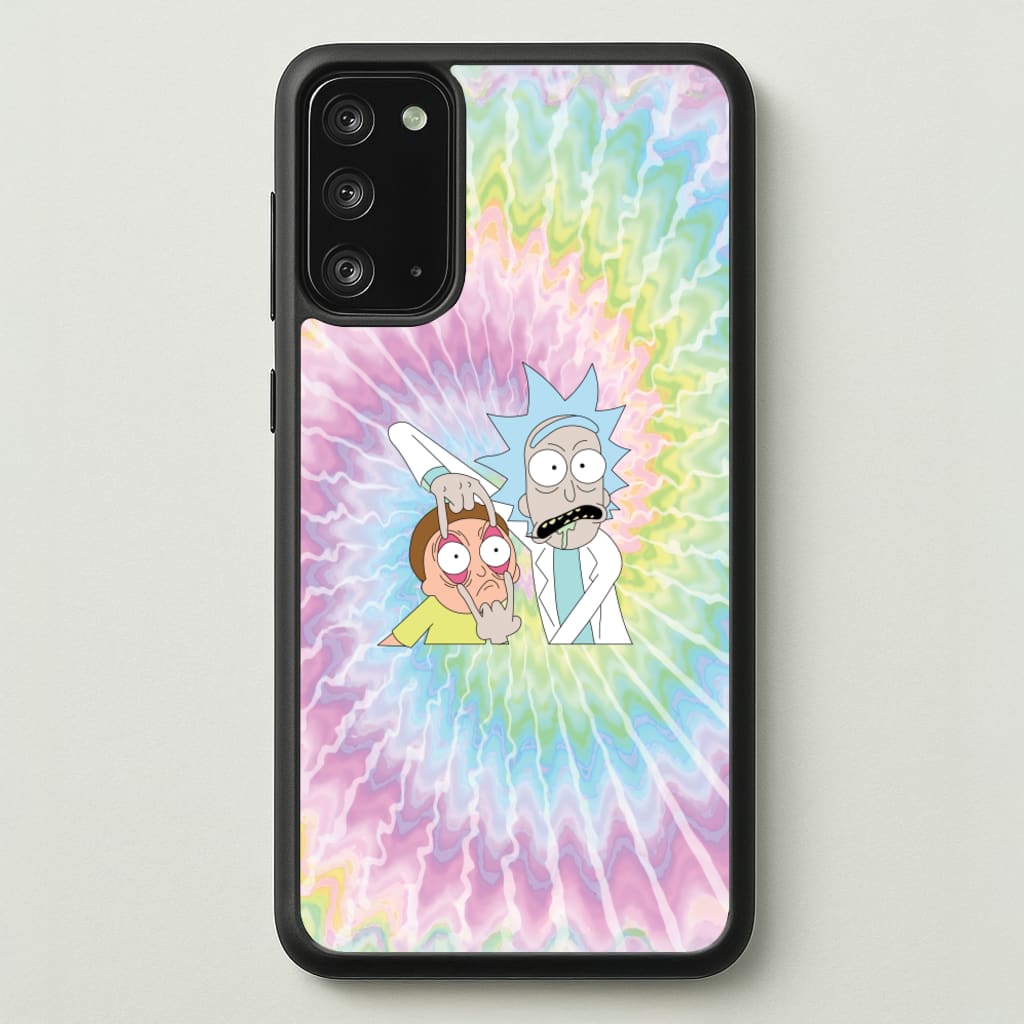 Psychedelic - RAM - Rick And Morty Phone Case for Galaxy Note 20