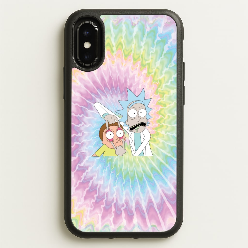 Psychedelic - RAM - Rick And Morty Phone Case for iPhone X / XS
