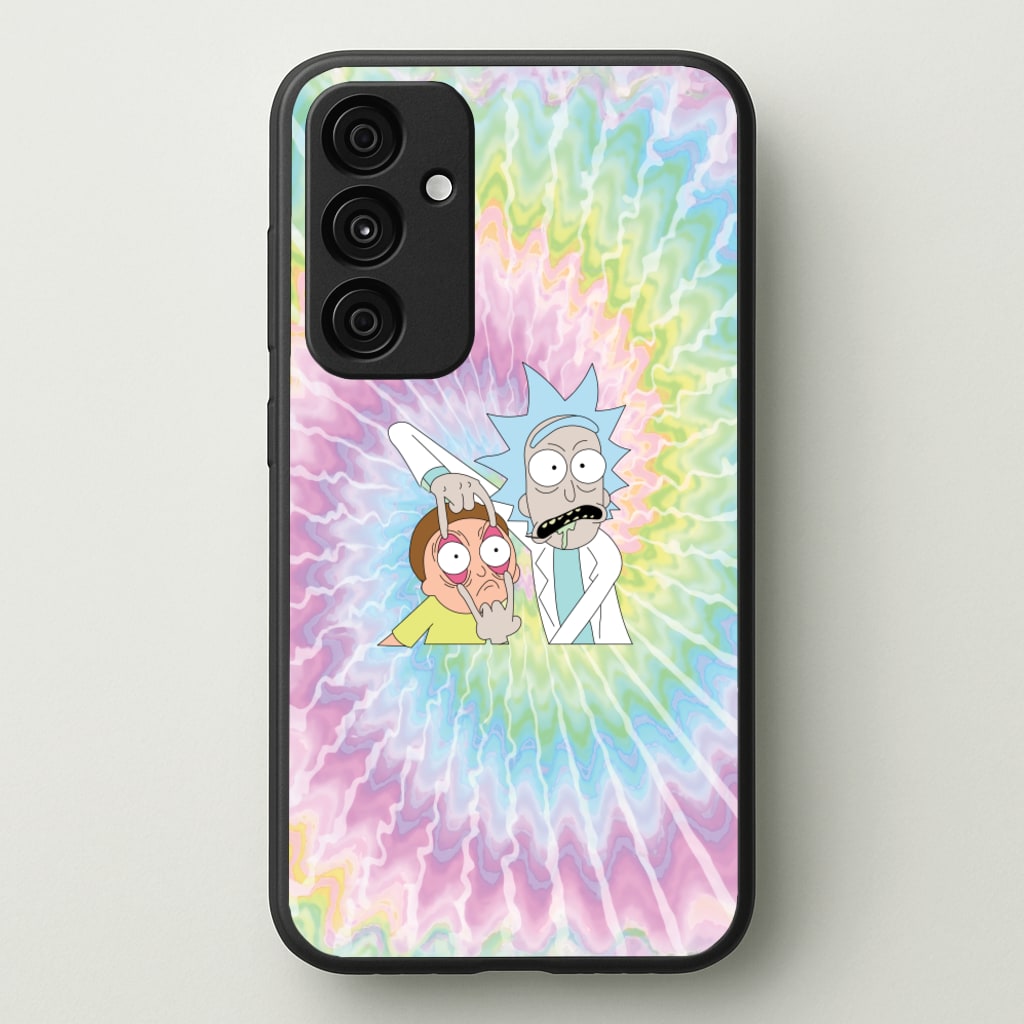 Psychedelic - RAM - Rick And Morty Phone Case for Galaxy A55
