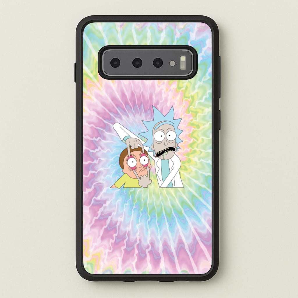 Psychedelic - RAM - Rick And Morty Phone Case for Galaxy S10 Plus