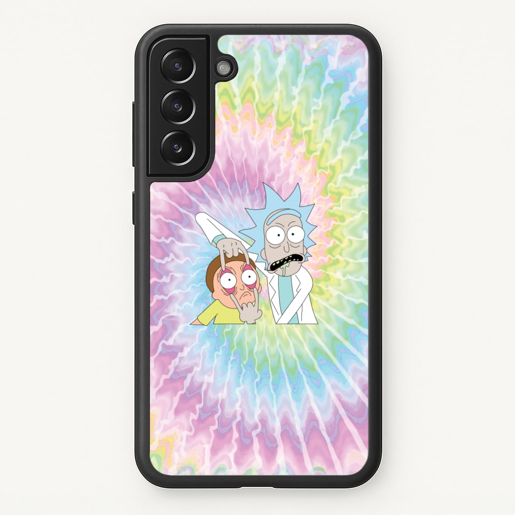 Psychedelic - RAM - Rick And Morty Phone Case for Galaxy S21FE