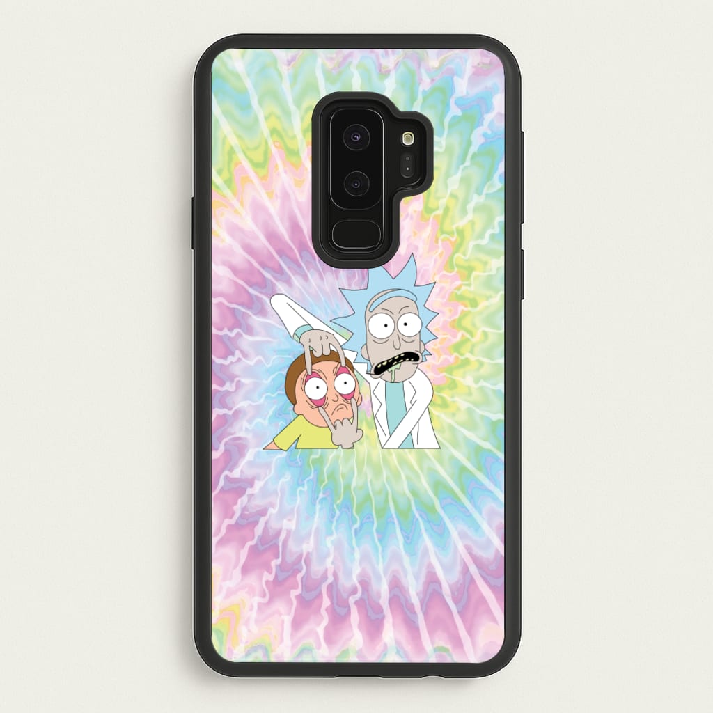 Psychedelic - RAM - Rick And Morty Phone Case for Galaxy S9 Plus