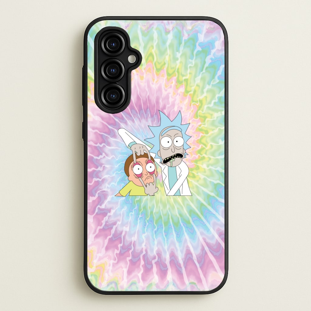Psychedelic - RAM - Rick And Morty Phone Case for Galaxy A54