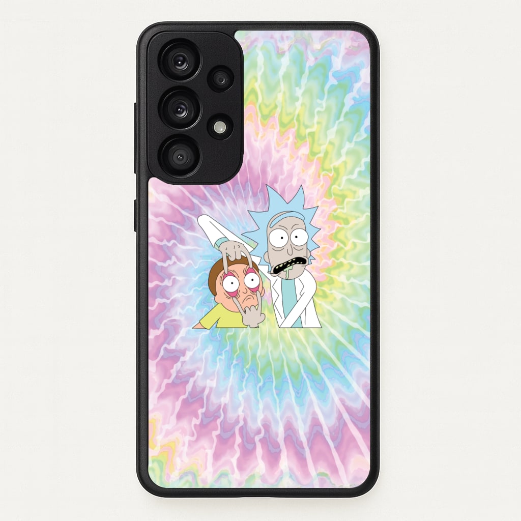 Psychedelic - RAM - Rick And Morty Phone Case for Galaxy A53