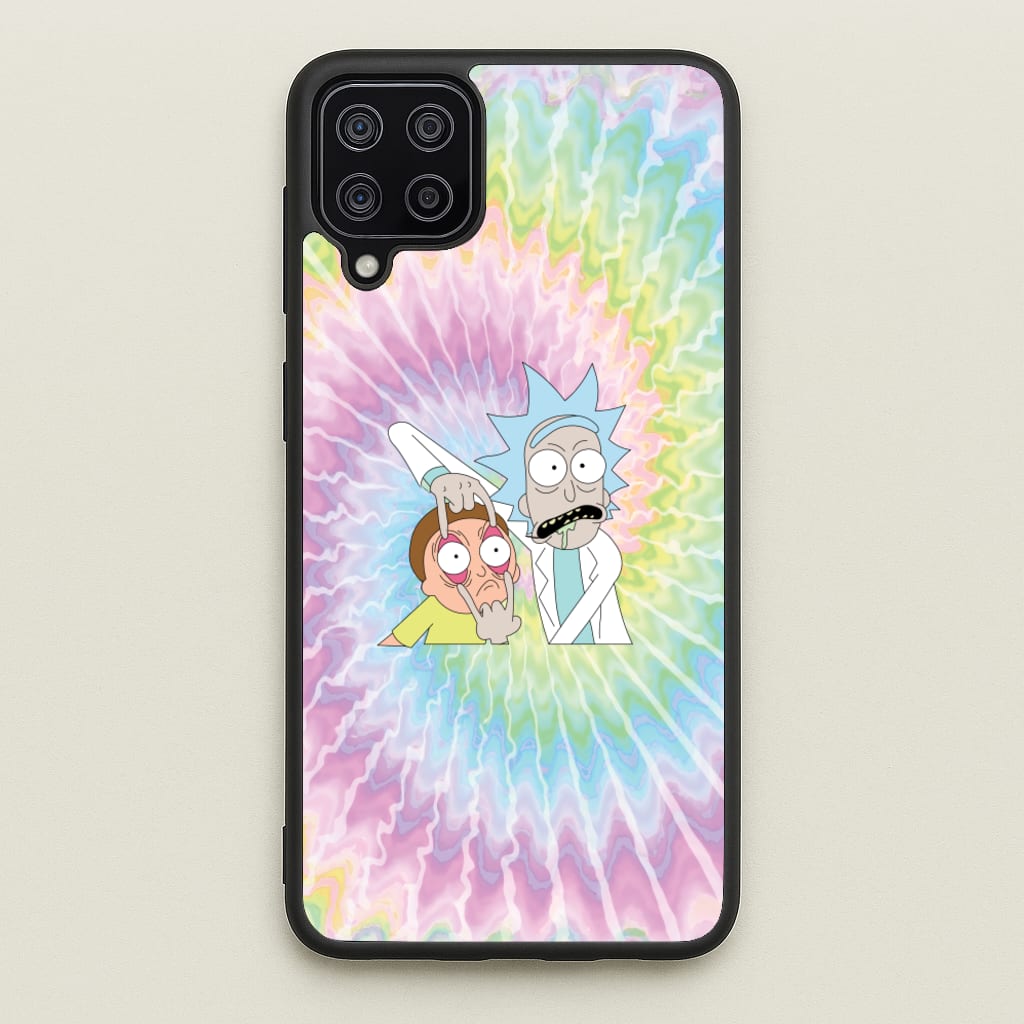 Psychedelic - RAM - Rick And Morty Phone Case for Galaxy A12