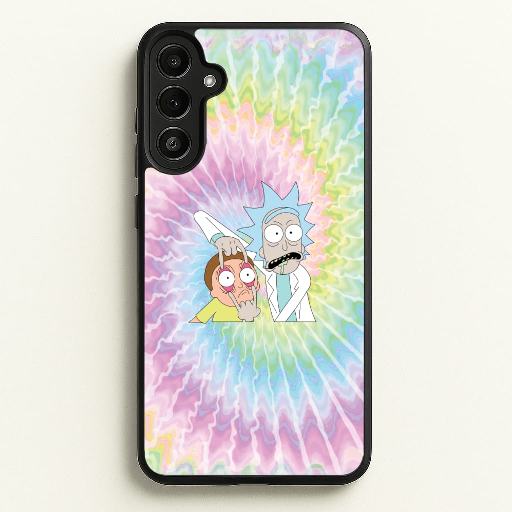 Psychedelic - RAM - Rick And Morty Phone Case for Galaxy A36
