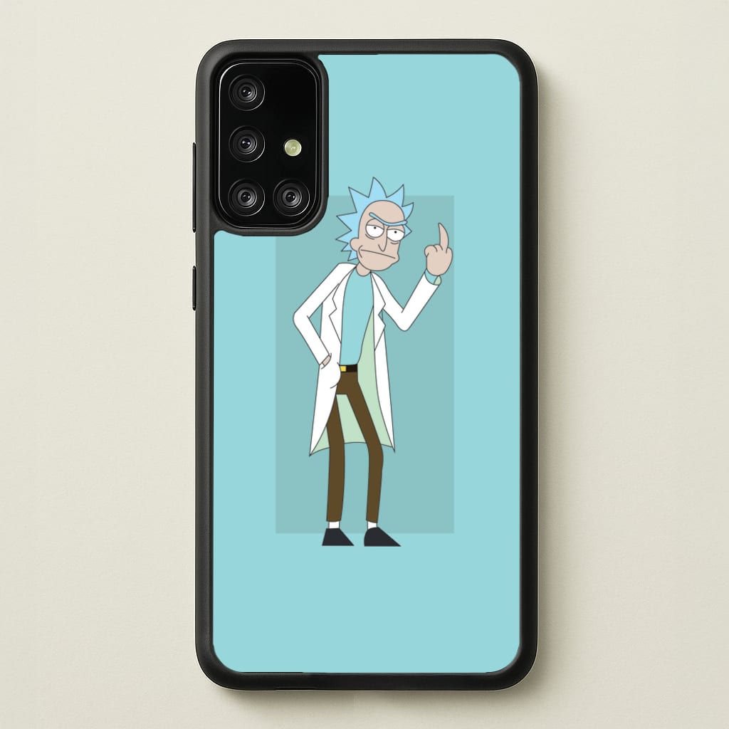 Rick - RAM - Rick And Morty Phone Case for Galaxy A71