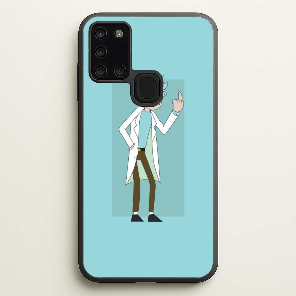 Rick - RAM - Rick And Morty Phone Case for Galaxy A21s