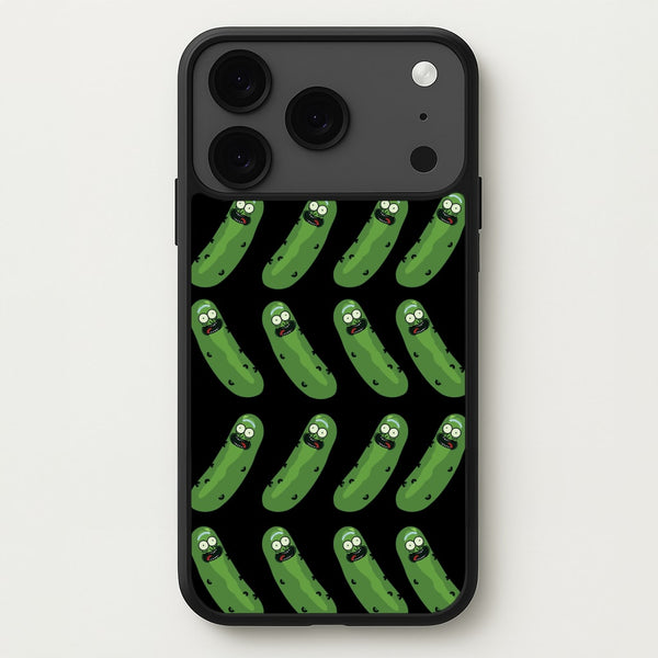 Pickle Rick Pattern - RAM Phone Case for iPhone 17 Pro