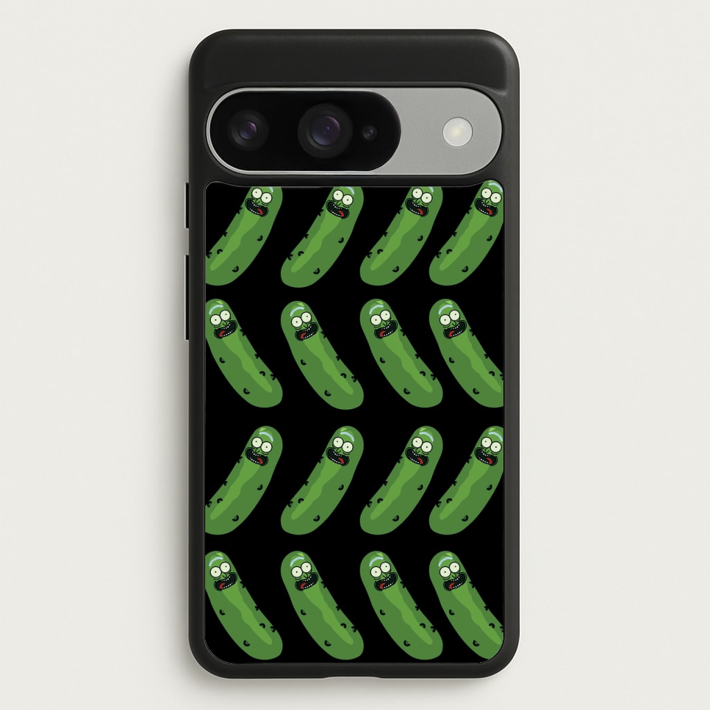 Pickle Rick Pattern - RAM Phone Case for Google Pixel 10 / 10 Pro