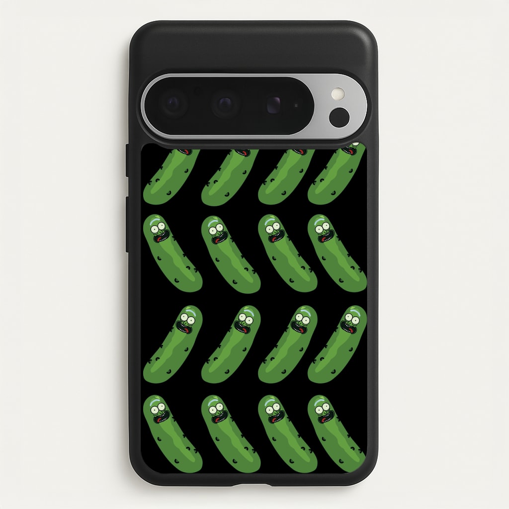Pickle Rick Pattern - RAM - Rick And Morty Phone Case for Google Pixel 9 Pro XL