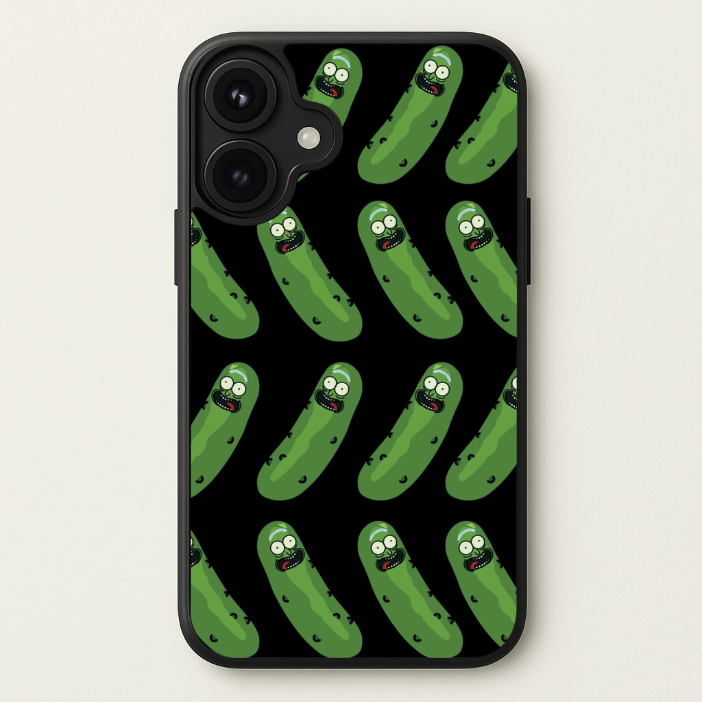 Pickle Rick Pattern - RAM Phone Case for iPhone 17