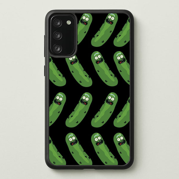 Pickle Rick Pattern - RAM - Rick And Morty Phone Case for Galaxy S20FE