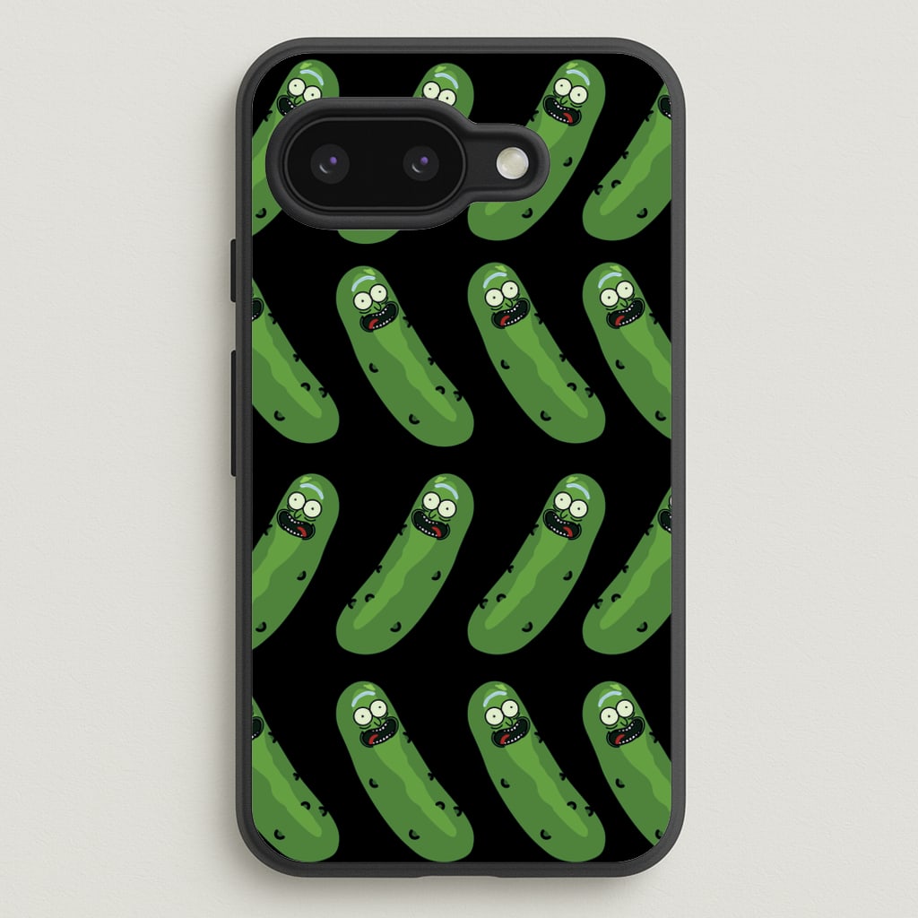 Pickle Rick Pattern - RAM - Rick And Morty Phone Case for Google Pixel 9a