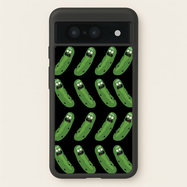 Pickle Rick Pattern - RAM - Rick And Morty Phone Case for Google Pixel 8