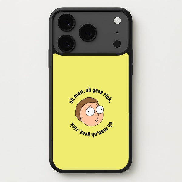 Oh man, oh geez Rick - RAM Phone Case for iPhone 17 Pro Max