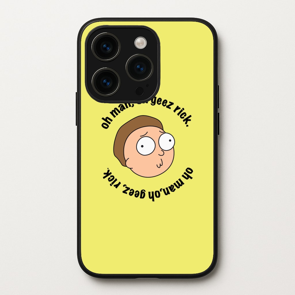 Oh man, oh geez Rick - RAM - Rick And Morty Phone Case for iPhone 14 Pro