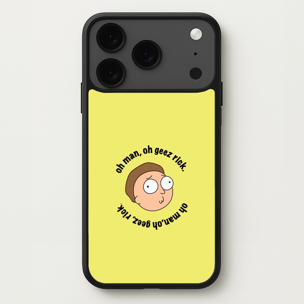 Oh man, oh geez Rick - RAM Phone Case for iPhone 17 Pro