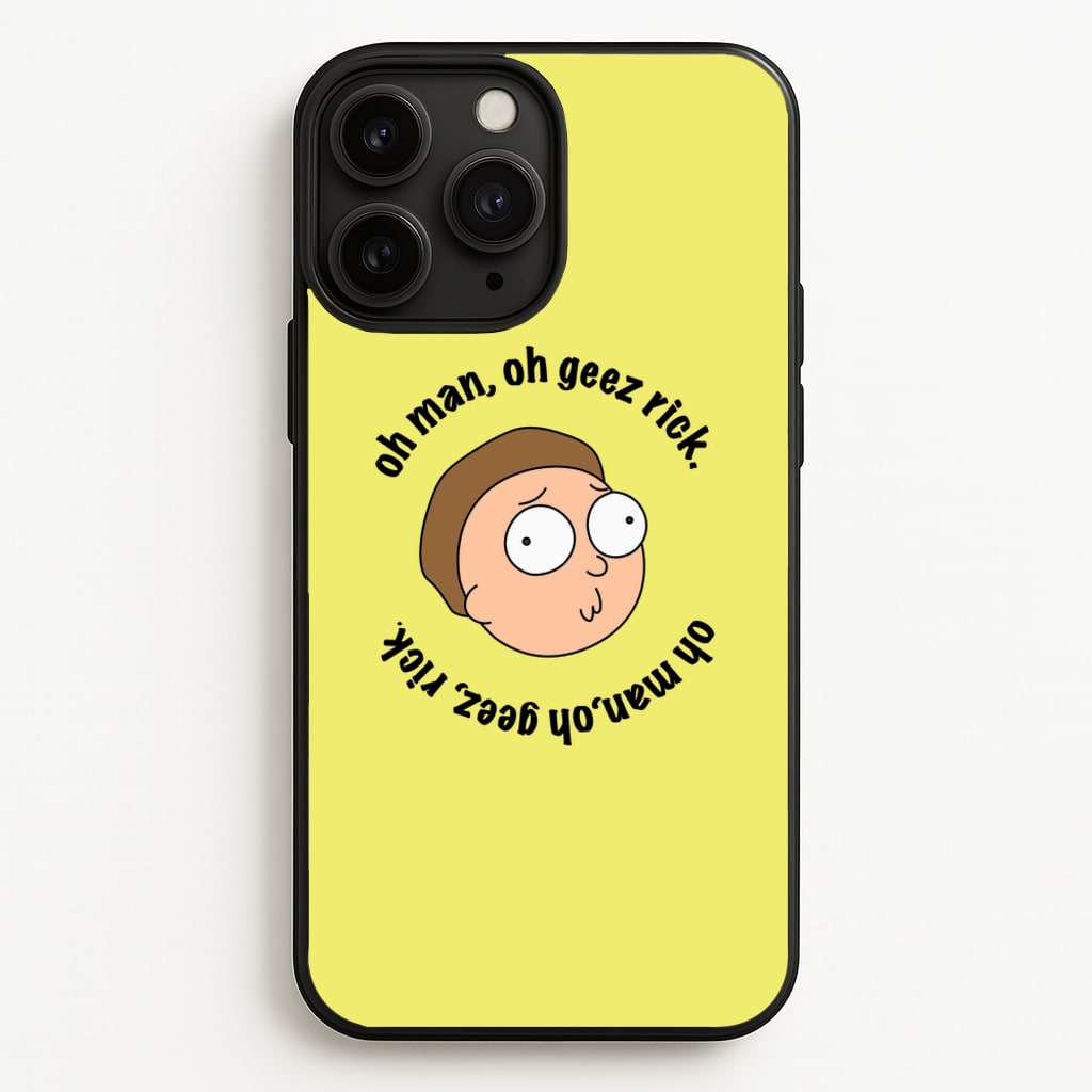 Oh man, oh geez Rick - RAM - Rick And Morty Phone Case for iPhone 11 Pro