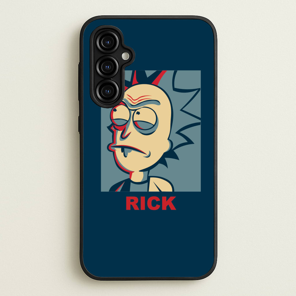 Rick Red - RAM - Rick And Morty Phone Case for Galaxy A54