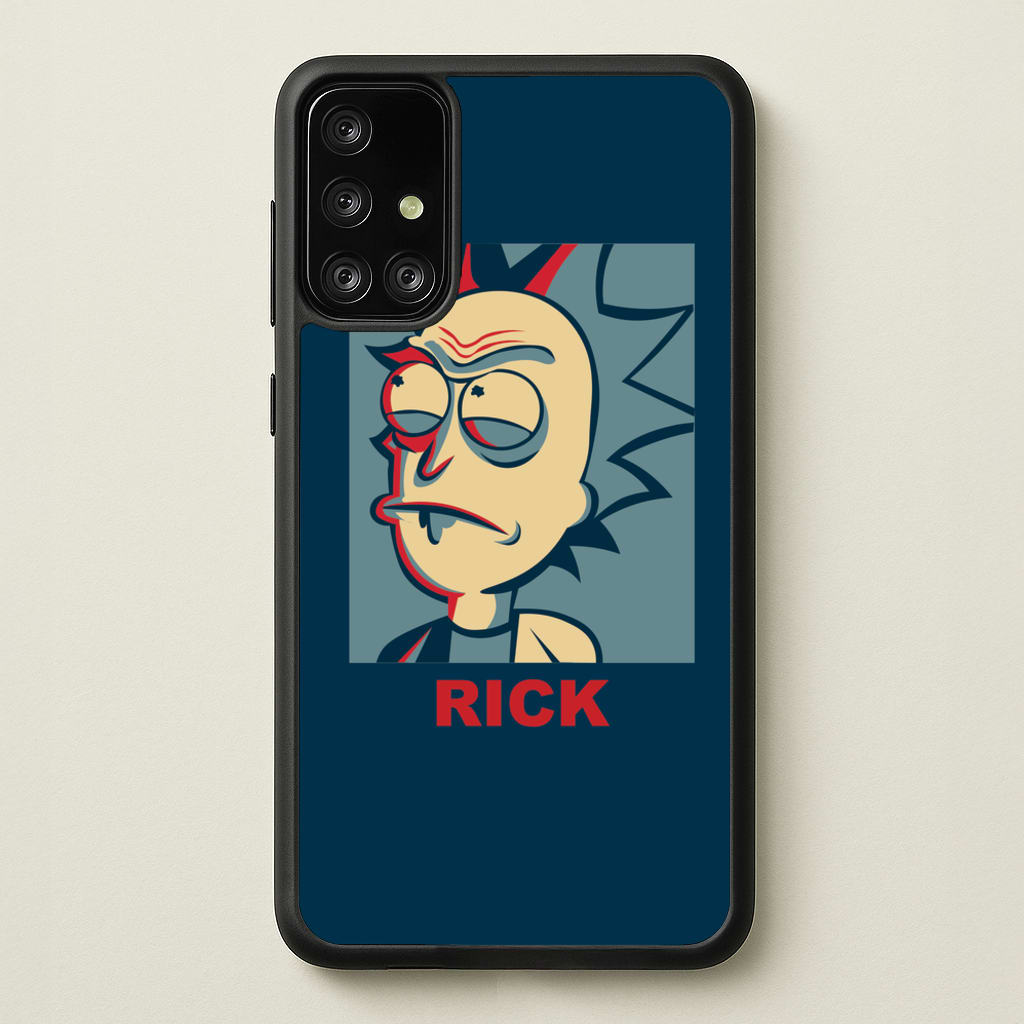 Rick Red - RAM - Rick And Morty Phone Case for Galaxy A71