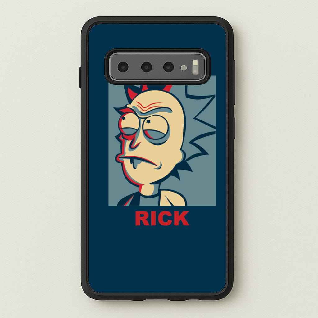 Rick Red - RAM  - Rick And Morty Phone Case for Galaxy S10 Plus