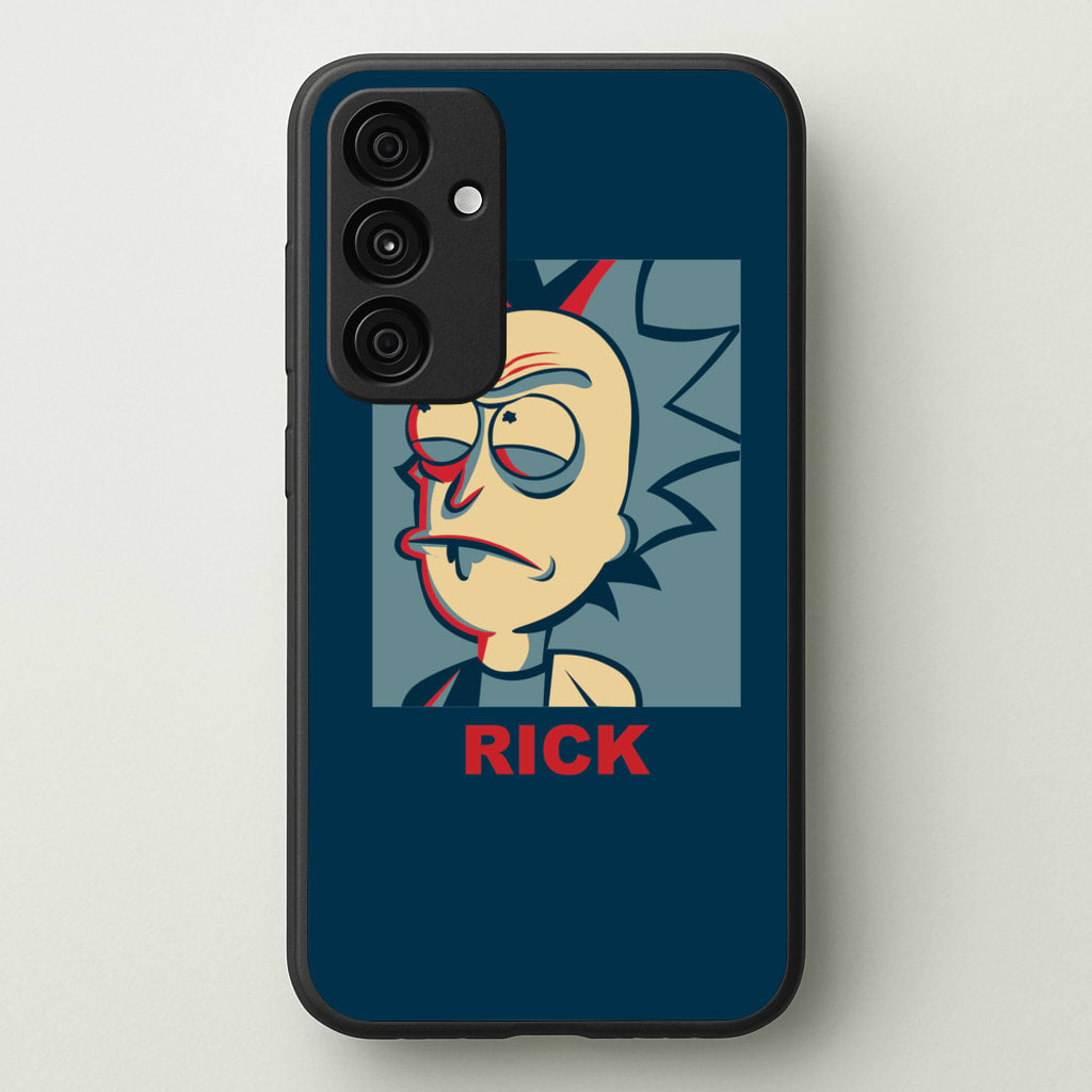 Rick Red - RAM - Rick And Morty Phone Case for Galaxy A35