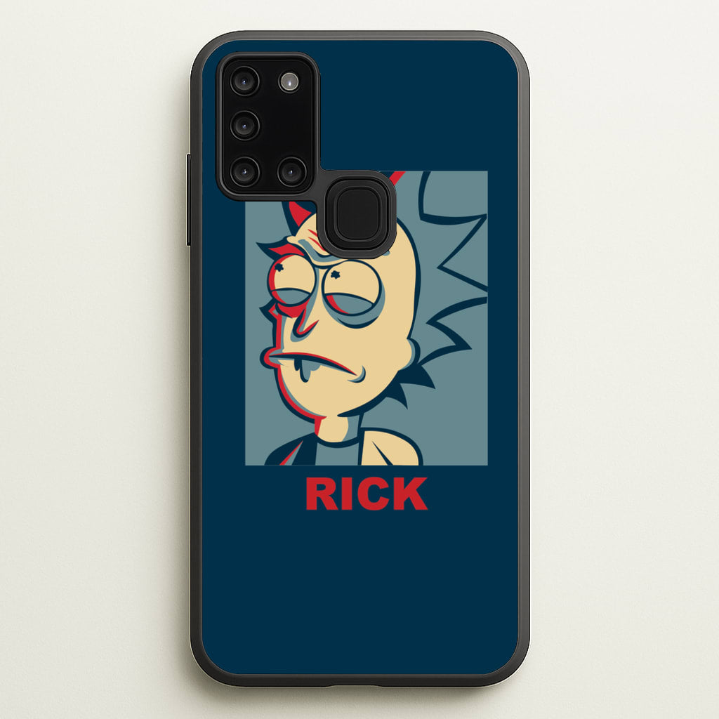 Rick Red - RAM  - Rick And Morty Phone Case for Galaxy A21s