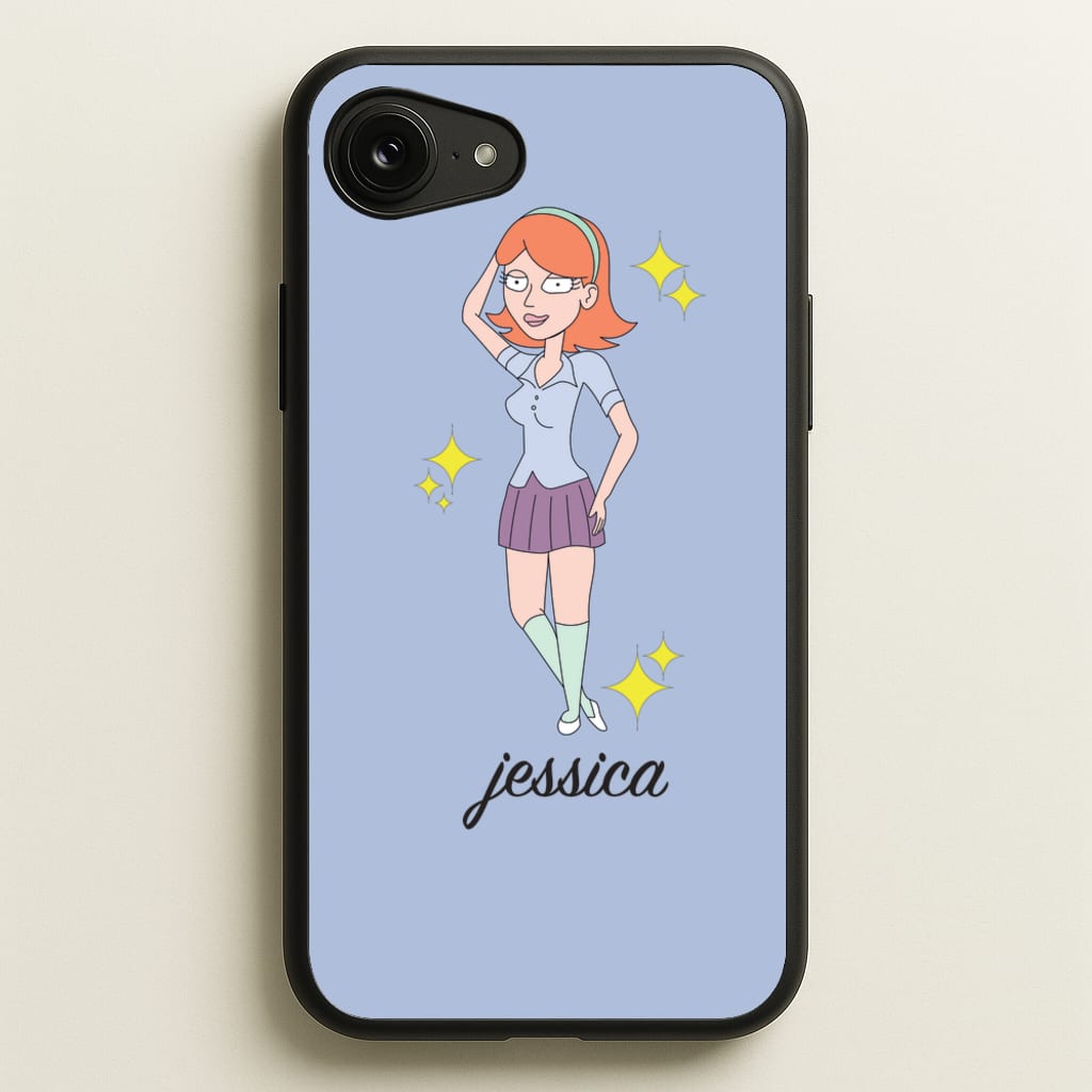 Jessica - RAM - Rick And Morty Phone Case for iPhone 16e