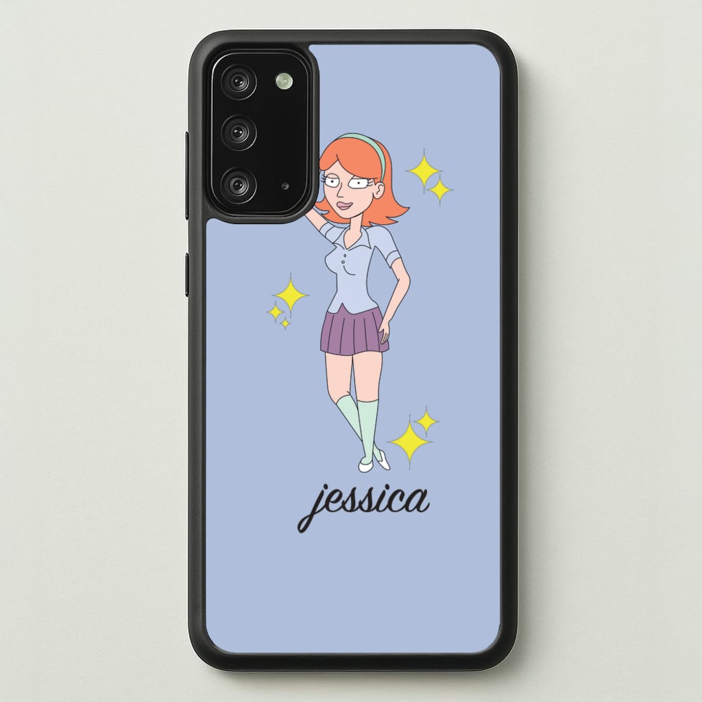 Jessica - RAM - Rick And Morty Phone Case for Galaxy Note 20