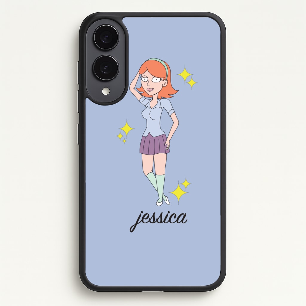 Jessica - RAM - Rick And Morty Phone Case for Galaxy S25 Edge