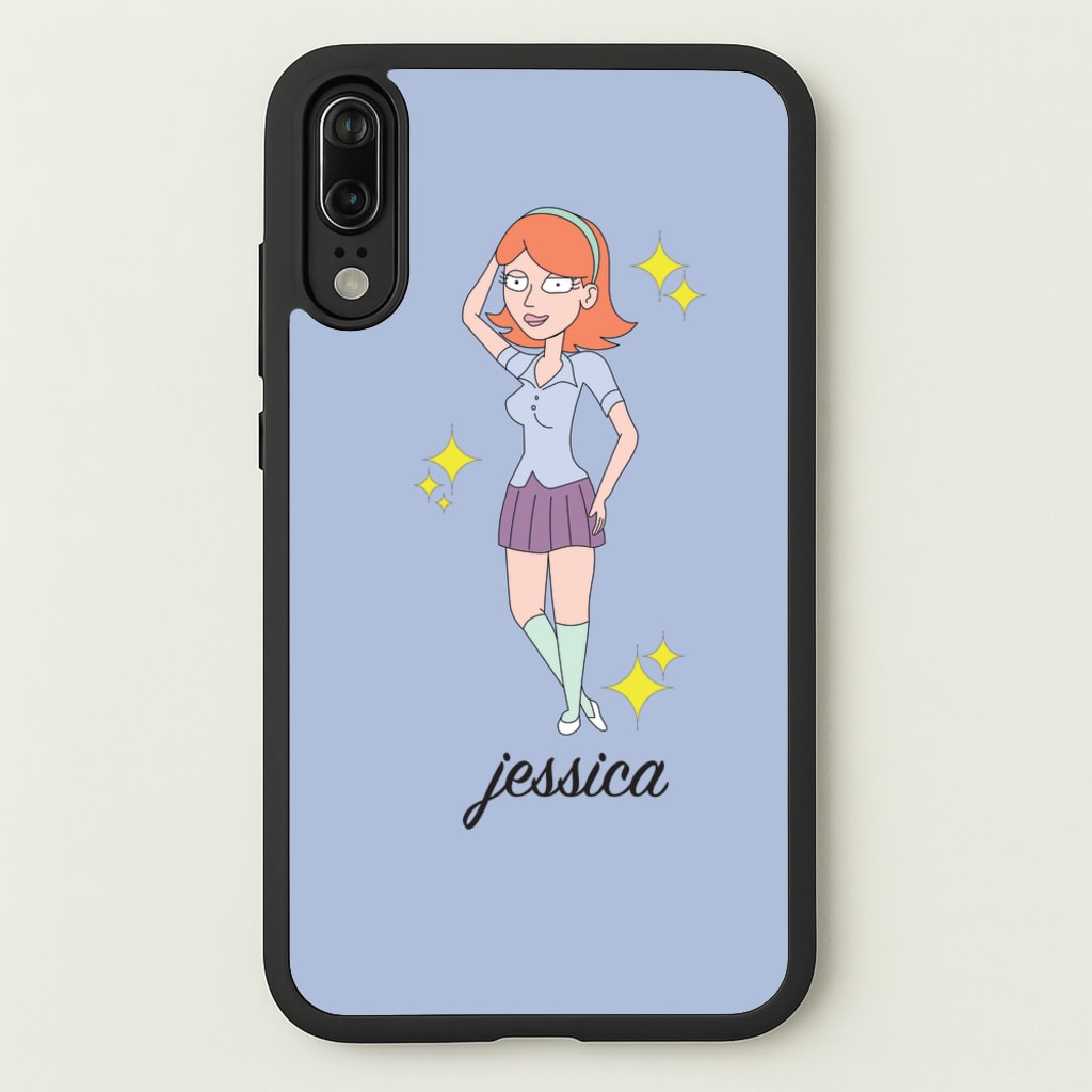 Jessica - RAM - Rick And Morty Phone Case for Huawei P20