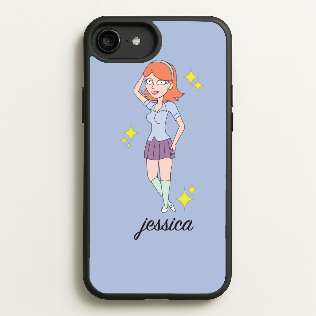 Jessica - RAM - Rick And Morty Phone Case for iPhone 6 Plus / 7 Plus / 8 Plus