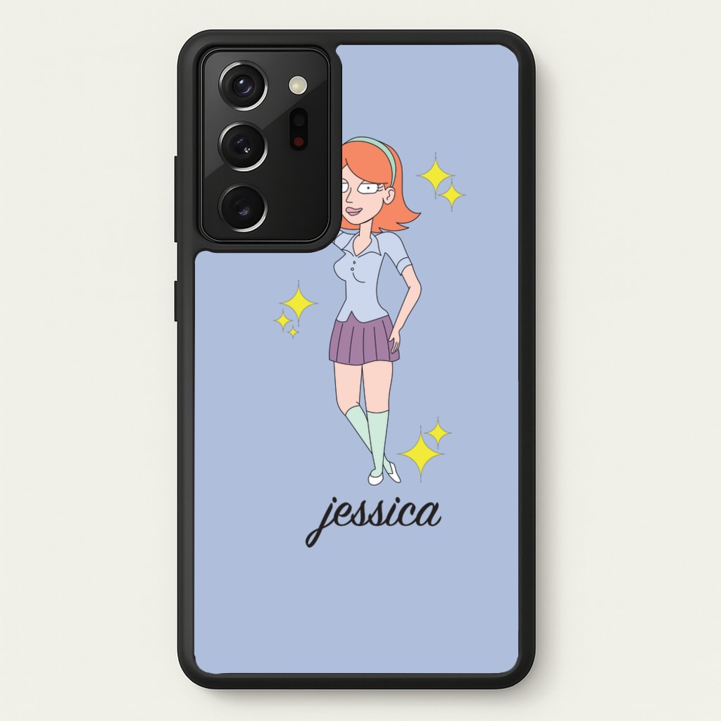 Jessica - RAM - Rick And Morty Phone Case for Galaxy Note 20 Ultra