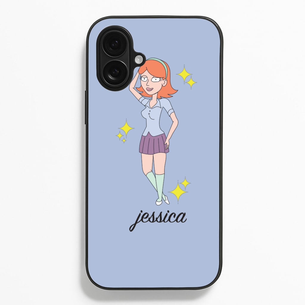 Jessica - RAM - Rick And Morty Phone Case for iPhone 16 Plus