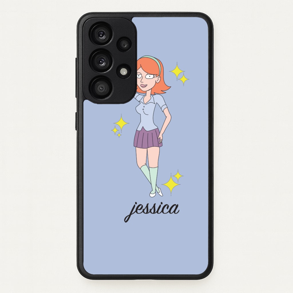 Jessica - RAM - Rick And Morty Phone Case for Galaxy A33
