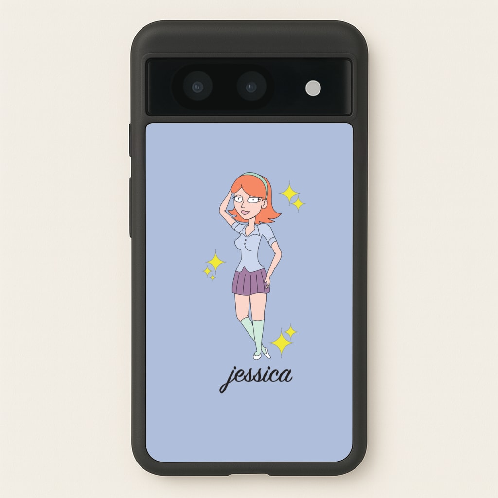 Jessica - RAM - Rick And Morty Phone Case for Google Pixel 8a