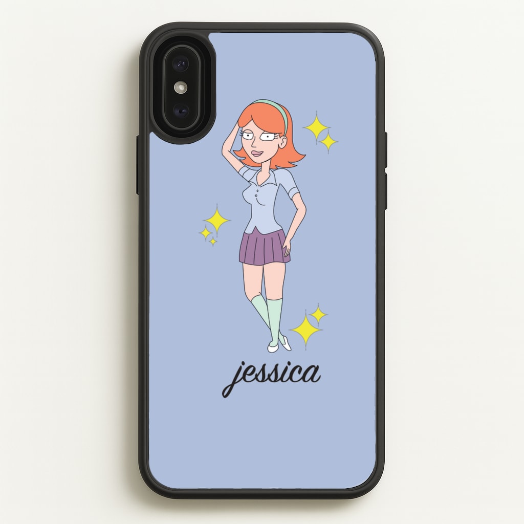 Jessica - RAM - Rick And Morty Phone Case for iPhone XS Max