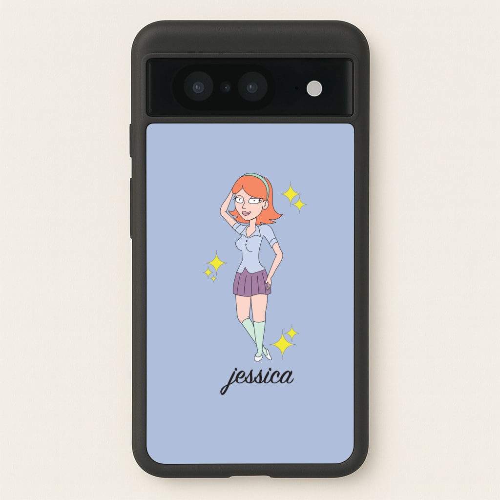 Jessica - RAM - Rick And Morty Phone Case for Google Pixel 8
