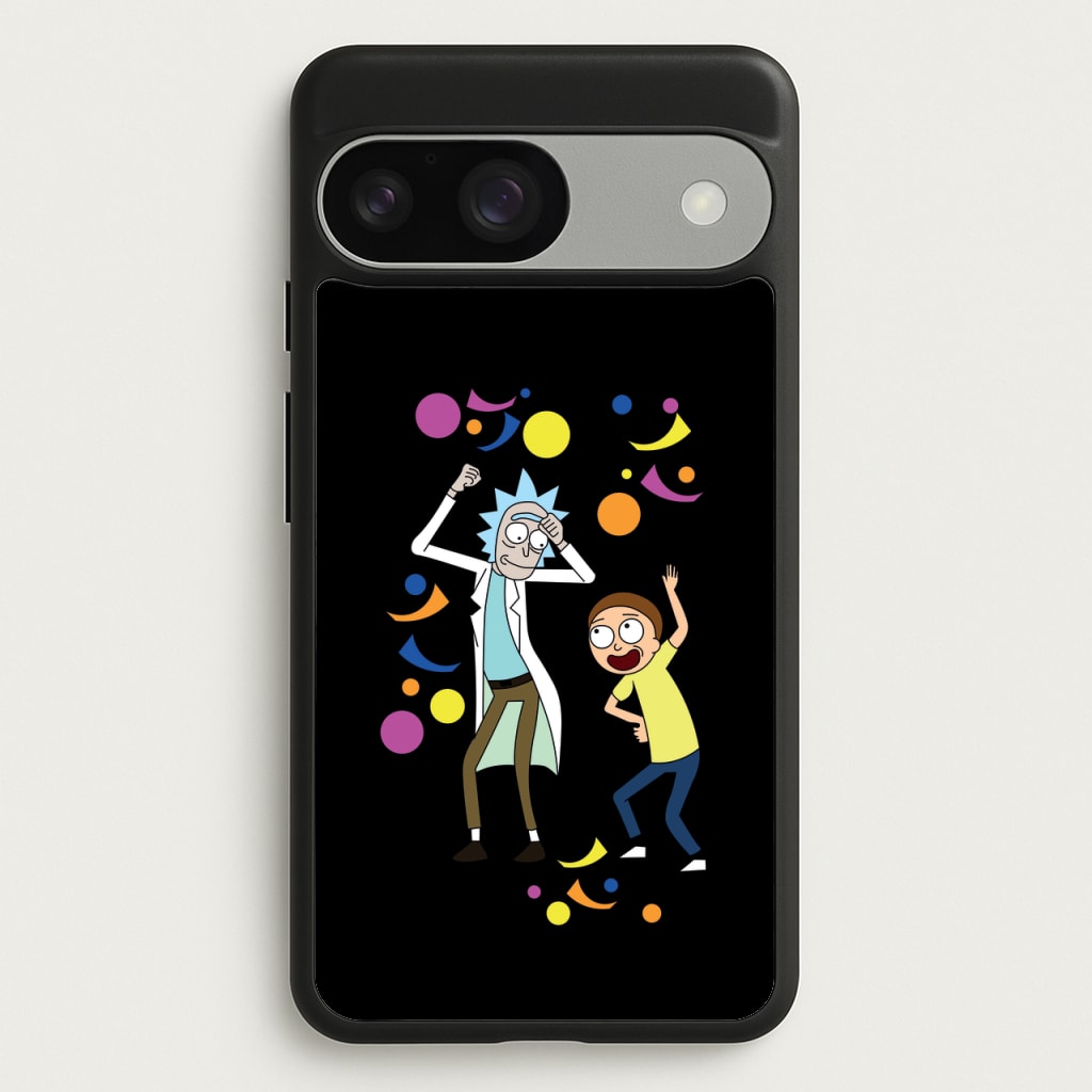 R&M Dancing - Rick And Morty Phone Case for Google Pixel 9 / 9 Pro