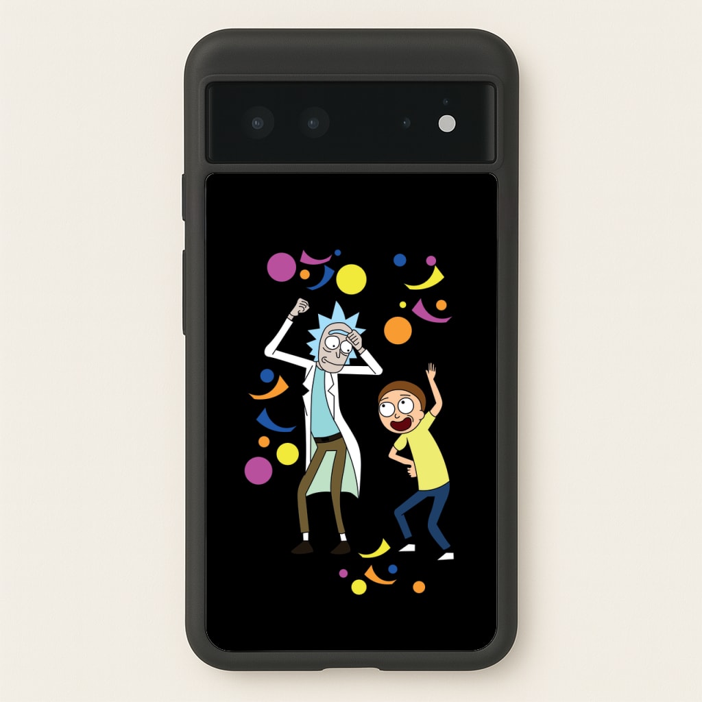 R&M Dancing - Rick And Morty Phone Case for Google Pixel 6